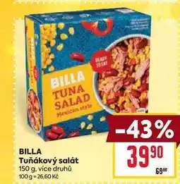 Billa BILLA Tuňákový salát 150 g nabídka