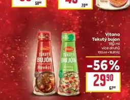 Billa Vitana Tekutý bujon 180 ml nabídka