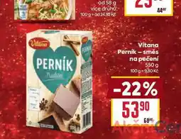 Billa Vitana Perník - směs na pečení 550 g nabídka
