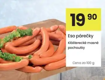 Kubík potraviny Eso párečky nabídka