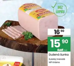 Kubík potraviny Dušená šunka nabídka