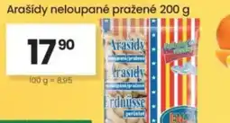 Kubík potraviny Arašídy neloupané pražené nabídka