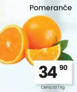 Kubík potraviny Pomeranče nabídka