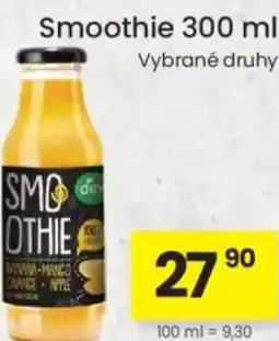 Kubík potraviny Smoothie nabídka