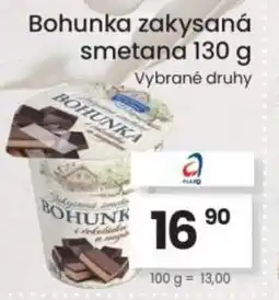 Kubík potraviny Bohunka zakysaná smetana nabídka