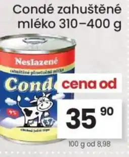 Kubík potraviny Condé zahuštěné mléko nabídka