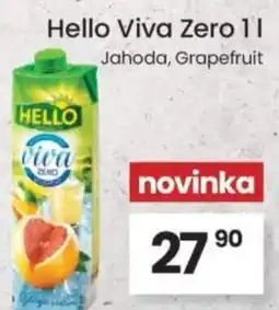Kubík potraviny Hello Viva Zero Jahoda, Grapefruit nabídka