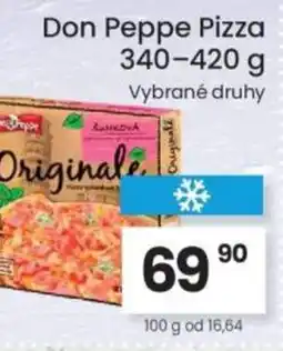 Kubík potraviny Don Peppe Pizza nabídka