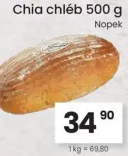 Kubík potraviny Chia chléb nabídka