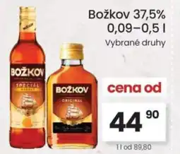 Kubík potraviny Božkov 37.5% nabídka
