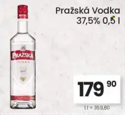Kubík potraviny Pražská Vodka 37,5% nabídka