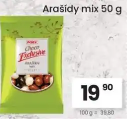 Kubík potraviny Arašídy mix nabídka