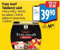 Albert Franz Josef Tuňákový salát nabídka
