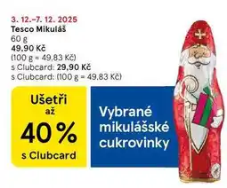 Tesco Tesco Mikuláš, 60 g nabídka