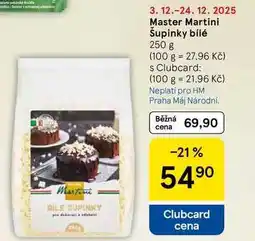 Tesco Master Martini Šupinky bílé, 250 g nabídka