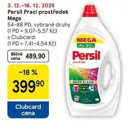 Tesco Persil Prací prostředek Mega, 54-88 PD nabídka