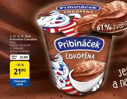 Tesco Pribináček Čokopěna, 110 g nabídka