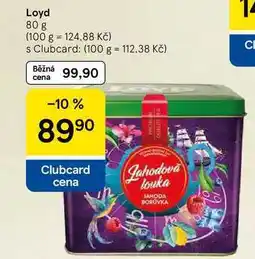 Tesco Loyd, 80 g nabídka