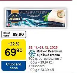 Tesco Mylord Premium Aljašská treska, 300 g nabídka