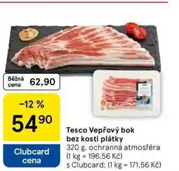Tesco Tesco Vepřový bok bez kosti plátky, 320 g nabídka