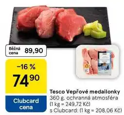 Tesco Tesco Vepřové medailonky, 360 g nabídka