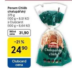 Tesco Penam Chléb chalupářský, 375 g nabídka