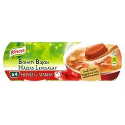 Tesco Knorr Bohatý bujón 4x28g, různé druhy 112g nabídka