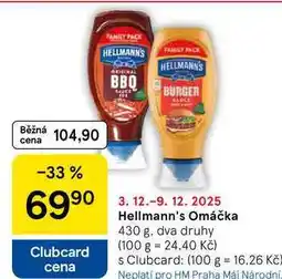 Tesco Hellmann's Omáčka, 430 g nabídka