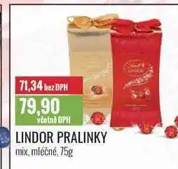 Ratio LINDOR PRALINKY 75g nabídka