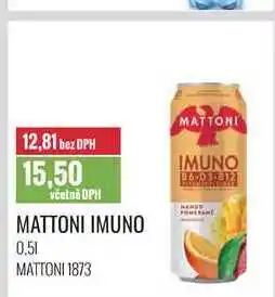 Ratio MATTONI IMUNO 0,5l nabídka