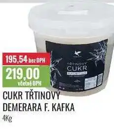 Ratio CUKR TŘTINOVÝ DEMERARA F. KAFKA 4Kg nabídka