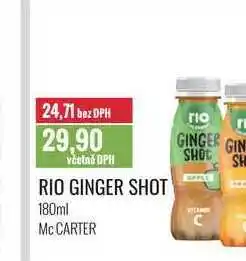 Ratio RIO GINGER SHOT 180ml nabídka