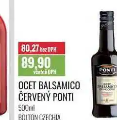 Ratio OCET BALSAMICO ČERVENÝ PONTI 500ml nabídka