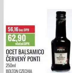Ratio OCET BALSAMICO ČERVENÝ PONTI 250ml nabídka