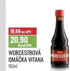 Ratio WORCESTROVÁ OMÁČKA VITANA 160ml nabídka