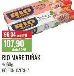 Ratio RIO MARE TUŇÁK 4x160g nabídka