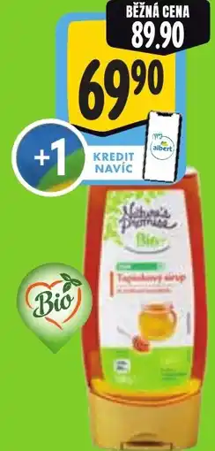 Albert Nature's Promise Bio Tapiokový sirup nabídka