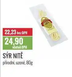 Ratio SÝR NITĚ 80g nabídka