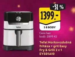 Albert Tefal Horkovzdušná fritéza + gril Easy Fry & Grill 2 v 1 EY501A10 nabídka