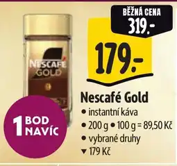 Albert Nescafé Gold nabídka