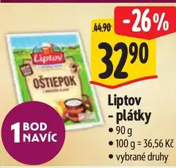 Albert Liptov - plátky nabídka