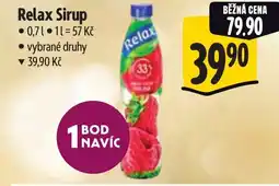 Albert Relax Sirup nabídka