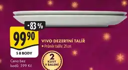 Albert Vivo dezertní talíř nabídka