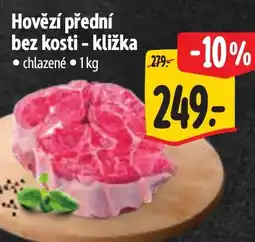 Albert Hovězí přední bez kosti - kližka nabídka
