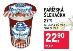 Makro PAŘÍŽSKÁ ŠLEHAČKA 27 % nabídka