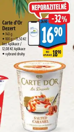 Albert Carte d'Or Dezert nabídka