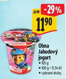 Albert Olma Jahodový jogurt nabídka
