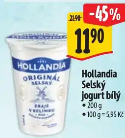 Albert Hollandia Selský jogurt bílý nabídka