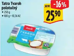 Albert Tatra Tvaroh polotučný nabídka