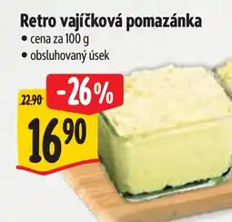 Albert Retro vajíčková pomazánka nabídka